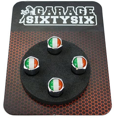 Garage-SixtySix Ventilkappen Italien / 4 Stück/Modell: Pittsburg