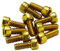 Reverse Escape Pro + Black One Pedal Stahl Pin Set US goldfarben
