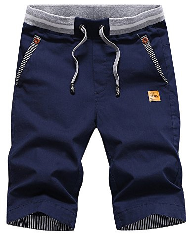 Tansozer Kurze Hosen Herren Shorts Herren Sommer Chino Gummizug
