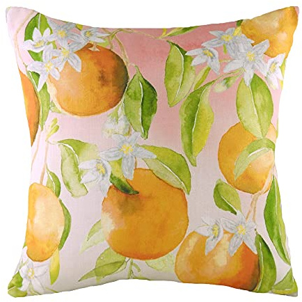 furn. Evans Lichfield Kissenbezug, Obstorangen, Mehrfarbig, 43 x 43 cm