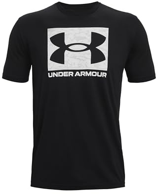 Under Armour T-Shirt ABC Camo Boxed Logo | Weicher Baumwollmix. Logoprint mit Camomuster auf der Brust. Lockerer gerader Schnitt.