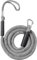 7FT Bungee Dock Line Boat Ropes for Docking with Stainless Steel Clip Accessories for Boats PWC, Built in Snubber, Kayak, Watercraft,SeaDoo,Jet Ski, Pontoon, Canoe, Power Boat 1-Pack (7-14FT, Grey)