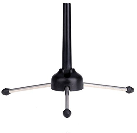 ANTIOCH Pieghevole Treppiede Supporto Supporto per Flauto Clarinetto Sax Vento Strumento