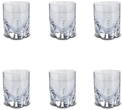 Peill+Putzler Germany 6er-Set Schnapsgläser, 60 ml Volumen, für Zuhause | starker Eisboden, Kristallgläser mit schlichten Design, Stamper, Shotgläser, vielseitig einsetzbar, praktisch im Alltag