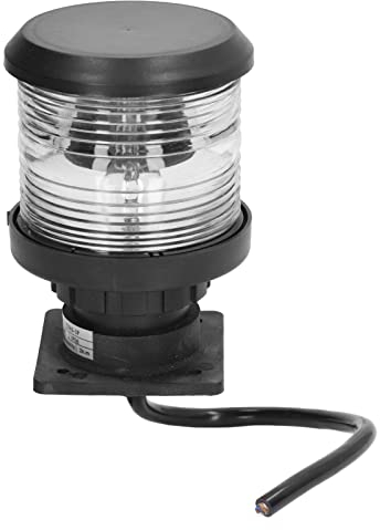 Pyhodi Marineboot-Ankerlicht, Yacht-Navigations-LED-Licht, Rundum 360° 12 V weiß, Wasserdicht, Rundes LED-Ankerlicht, Hecklicht für Boote, Ponton-Yachtanker, IP65, Sichtweite 2 NM