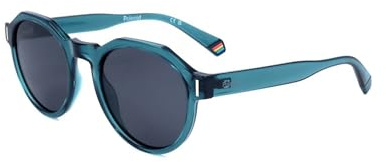 Polaroid Pld 6207/s ZI9/M9 TEAL Sunglasses Unisex Polycarbonate, Standard, 52