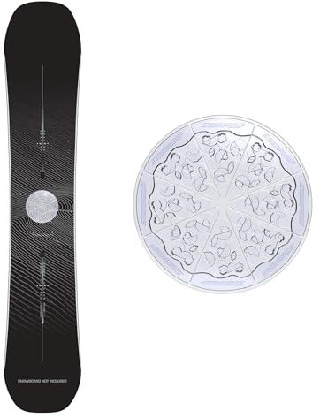 Stompgrip Premium Snowboard Stomp Pad | Pizza | Vice Collection | 3D-Aufkleber | transparent