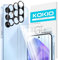 Kokio 3+3 Pièces Verre Trempé pour Samsung Galaxy A55 5G 3 Pièces Film Protection écran avec 3 Pièces Caméra Arrière Protecteur, 9H Dureté, Anti-Rayures, Sans Bulles, HD Protection pour Samsung A55