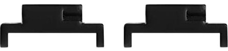 Shangshi 18mm metal watch band Strap adapter For Casio DW-H5600 AQ-S810W AEQ-110 AQ-S800W SGW-300H SGW-400H SGW-500H MRW-200H AE-1000W AE-1300 AE-1200 A158 A168 A169 (18mm black)