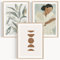 OHBIMBA® Sets Von 3 Poster & Kunstdrucke Zum Einrahmen - Zimmer Deko Und Wanddeko Wohnzimmer - Deko Wohnzimmer und Bilder Schlafzimmer - Abstrakt Boho Deko - 50x70 cm - Ohne Bilderrahmen