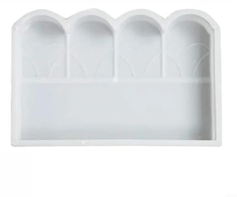 CWOQOCW Silicone Garden Picket Fence, DIY Chocolate Fondant Baking Rubber Paste Cake Edge Decoration Tool Polymer Clay for Sugarcraft Cakes (Random)