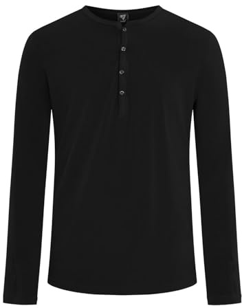 Rumpf RU5424 Herren Tanz Shirt schwarz L