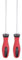 sourcing map 2pcs Ball Head Hex Screwdriver 2.5mm x 110mm Magnetic Ball End Hexagonal Precision Screw Driver Hex Design Wrench