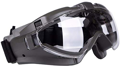 ANSNOW Gafas Antivaho para Airsoft Y Paintball Tácticas para Montar en Casco, Ciclismo, Resistencia, Ventilador Incorporado, Gafas de Protección Uv, Gafas con Lentes de Pc para Caza Al Aire Libre/Ne