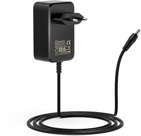 Cargador 15W Echo Show Adaptador Cable para Alexa Echo Dot 3.ª 4.ª 5.ª generación, Echo Dot con Reloj, Echo Show 5 1.ª 2.ª generación, Echo Spot, Fire TV Cargador Fuente alimentación 1.8M