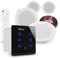 PD MSLP50 Marine 4x Ceiling Speakers with A100B Black Wall Amplifier - Bluetooth Weatherproof, IPX5 Outdoor, 40m Cable