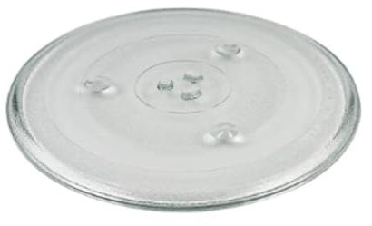 Genuine Turntable Plate 318mm Compatible with Samsung MR87 MR89 MS28F303TAS MS28F303TFK MS28F303TFS Microwave Ovens