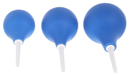Ipetboom 3piezas De Lavado De Oídos De Bulbos De Squeeze Portátiles Para Limpieza De Oídos Para y Salones De