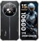 FOSSiBOT Outdoor Handy Android 15, 6,745-Zoll Display mit 1,32 Zoll Runden Rückbildschirm, Outdoor Smartphone ohne Vertrag, 24+256GB/2TB, 10600mAh, 50MP+16MP, Unterstützung Dual 4G/OTG/GPS/NFC (Blau)