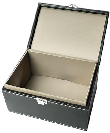 InGenious Faraday Box RFID Protection Leather Anti Theft Security Storage Chest