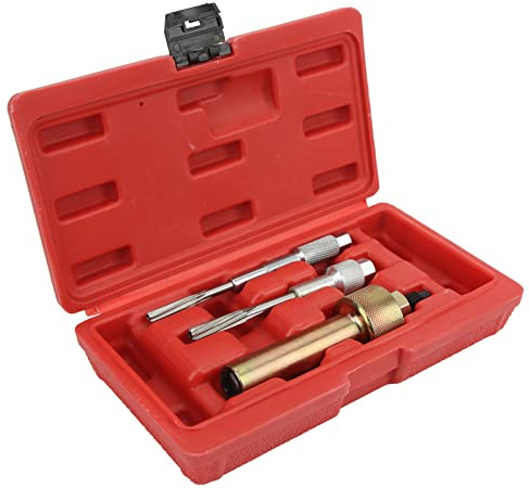 SUNGOOYUE Glühkerzen-Abzieher-Reibahlen-Set, Robuste Metallkonstruktion, Kompatibel mit -Fahrzeugen, Verbesserte Arbeitseffizienz, Präzise Entfernung von Glühkerzen, Komplette Reparaturlösung mit