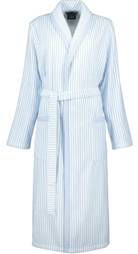 Cawö Bademäntel Damen Schalkragen 3423 Mittelblau - 11