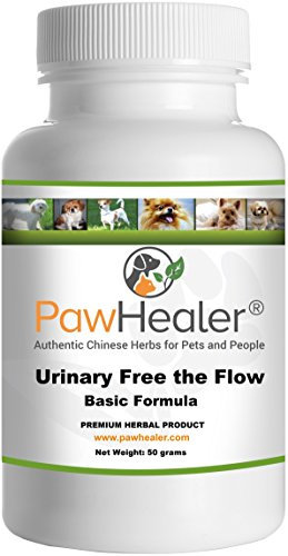 Urinary Free The Flow-Basic - Bladder Stones Dogs - Natural Remedy Stone Prevention in Dogs - 50 grams-Herbal Powder - mix into food… … …