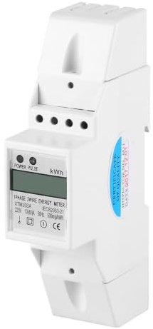 Stromzähler Elektronische KWh Meter 10-40A Digital LCD industrielle Steuerungskomponenten für DIN-Schiene Zeitgeber