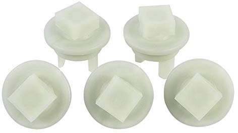 Simlugn Fleischwolf Ausrüstung, 5Pcs Home Küche Fleischwolf Teile Kunststoff Zahnrad Hülse Fit für Bosch
