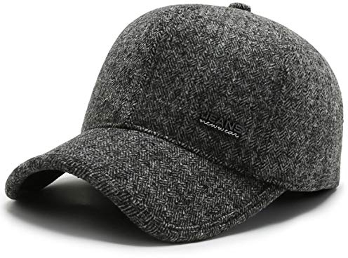 GYOUFU Baseball Cap für Herren Wintermützen 57-61cm (Grau 18)