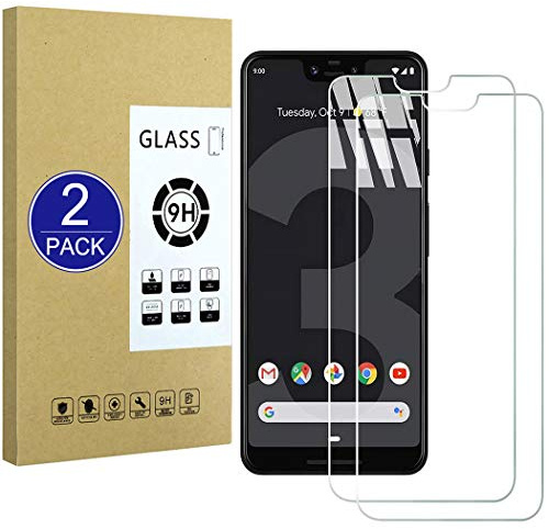 X-Dision [2 Pack Gehärtetes Glas Kompatibel mit Google Pixel 3A,[Ultrabeständig,Blasenfrei, Display Schutzfolie für Google Pixel 3A
