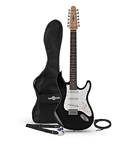 Chitarra elettrica a 12 corde con accessori LA Deluxe Gear4music
