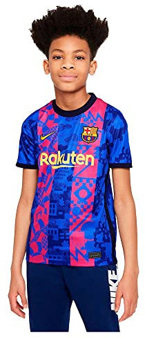Nike - FC Barcelona Saison 2021/22 Trikot Other Spielausrüstung, S, Unisex