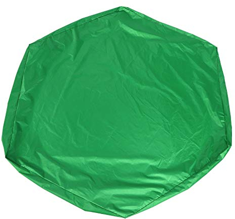 Sandpit Covers, Waterproof Sandpit Cover Dustproof UV Protection, Children Sand Pit Cover Protector with Drawstring for Sandpit, Foldable Toys and Furniture (140 * 110 * 20cm-green)