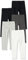 Amazon Essentials Leggings Bambine e Ragazze, Pacco da 5, Bianco/Grigio Chiaro/Grigio Scuro/Nero, 2 Anni