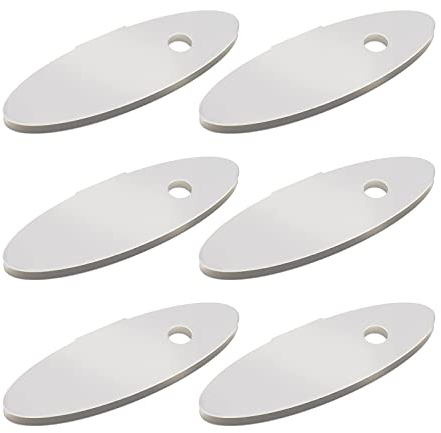 eMagTech Pack of 6 Bicycle Brake Pad Alignment Tool MTB Disc Brake Pad Adjustment Tool Bicycle Brake Disc Pads Assembly Assistant Tools Bicycle Accessories Stainless Steel,55x19mm