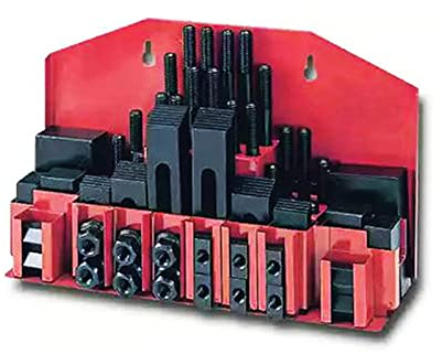 PAKLIF Fresadora M10, combinación de Herramientas, Piezas de Platina, 58 unids/Set, fresadora, Placa de presión, Abrazadera Universal, código de Grupo de Hierro