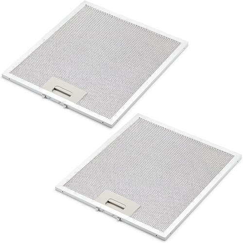 Recamania Kit de 2 unidades - Filtros de aluminio para campanas extractoras de 267 x 305 x 9 - Compatible con modelo Elica