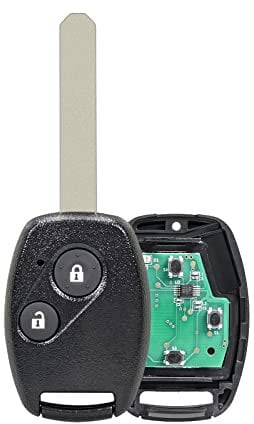 Clé de voiture 433 MHz 2 boutons pour Honda Civic CRV Jazz Accord avec puce ID46/PCF7936 FCCID : OUCG8D-382H-A Hon66 Blade