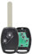 433MHZ 2 Buttons Car Key Fob For Honda Civic CRV Jazz Accord with ID46/PCF7936 Chip FCCID:OUCG8D-382H-A Hon66 Blade