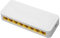 Zunate Switch Gigabit Ethernet a 8 Porte, Splitter Ethernet Desktop con Switch in Fibra Ethernet Protezione Thunder 4KV per Laptop, Console di Gioco, Stampanti (Spina UE)