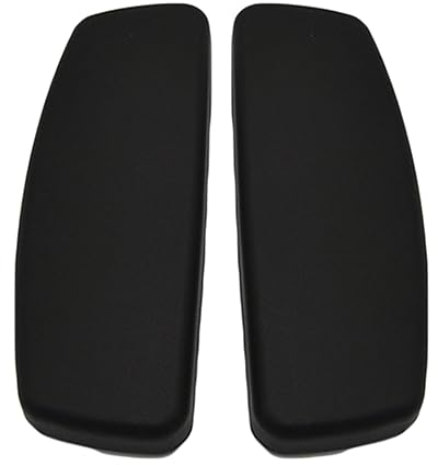 2 Stück Bürostuhl Ersatzarmlehnen Armpolster, Wasserabweisende Armlehnen
