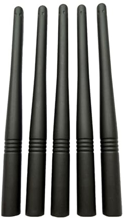 VHF 136-174MHz Whip Ham Radio Antenna Aerials for Vertex Standard VX-130 VX-150 VX-160 VX-180 VX-230 VX-351 VX-820 VX-920 ATV-8A Two Way Radio (5 Pack)