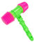 Jouet de Marteau grincement, Marteau de Percussion en Plastique de 25 cm, Marteau, Marteau de Marteau pour Enfants pour garçons (Couleur aléatoire)