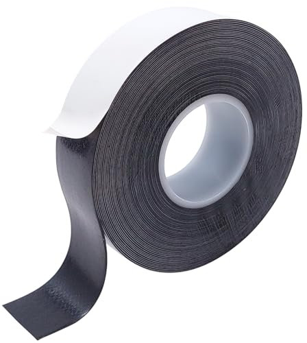 ArmaKit Cinta Aislante Negra de 25 mm x 10 m, Autoamalgamante, Impermeable, para Electricistas y Fontanería