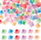 100pcs Luminöses Harz Schnecken Miniaturen Mini Harzschnecken leuchten in der dunklen Schnecke Figur Mini Harz Schnecken Figuren Leuchtende Miniaturschneckenfiguren Dekorative Schneckenschmuck
