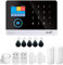 Kavolet WiFi GSM Alarmanlage Auto-dial Alarm System Türsensor PIR Bewegungssensor Telefon APP Fernbedienung Kompatibel mit Alexa Google Home Sprachsteuerung Smart Einbrecher Sicherheitsalarmsystem
