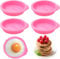 4 Pcs Silicone Egg Molds, Air Fryer Bites for Muffin Lids, Toast, Non-Stick Accessories