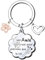 YZLPLP Meilleure Amie Porte-clés Amitié pour Toujours Bestie Cadeau D'anniversaire Longue Distance Souvenir Porte-clés Cadeau d'anniversaire pour Amie Cadeau de fin d'études universitaires Noël (3)