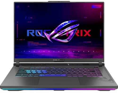 ASUS ROG Strix G16 2024 Gaming Laptop 16 WUXGA IPS 165Hz 24-Core Intel i9-13980HX 64GB DDR5 4TB SSD NVIDIA GeForce RTX 4060 8GB Thunderbolt 4 Wi-Fi 6E RGB Backlit Keyboard Win11 Pro w/ONT 32GB USB